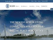 Tablet Screenshot of kmh.org